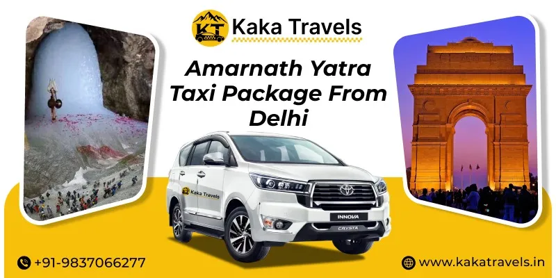Delhi to Amarnath Yatra Taxi Service