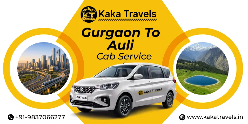 Gurgaon to Auli Cab Service
